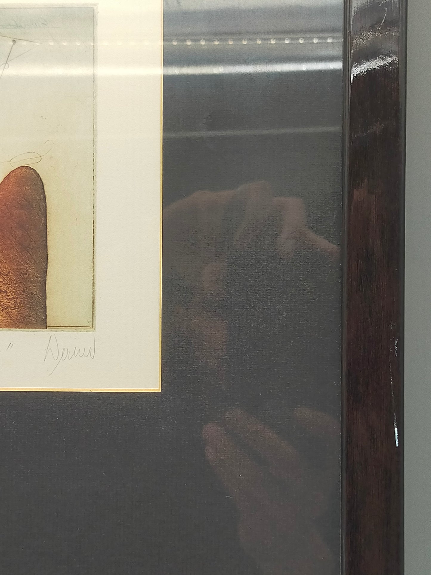 "Theobald" – Handsignierte Original Radierung von Werner, Limitiert 80/100