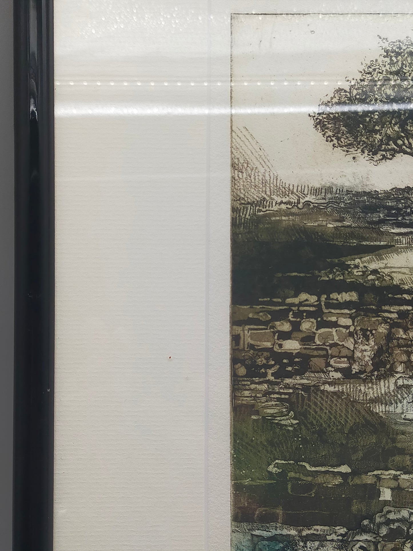 Marlene Mintert Radierung „Alentejo I“ – Signiertes Kunstwerk (1992)