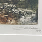 Marlene Mintert Radierung „Alentejo I“ – Signiertes Kunstwerk (1992)