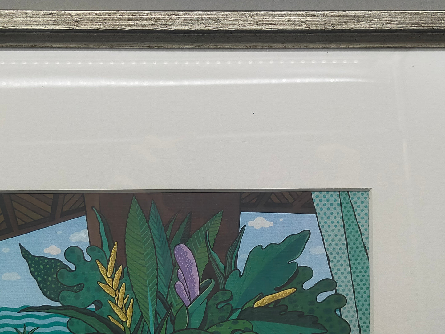 Farbenfroher Kunstdruck – Maritimes Stillleben von M. Kunz - Signiert