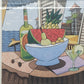 Fernando Bellver Farblithografie – Mediterranes Stillleben im Rahmen