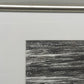 Maritime Kohlezeichnung „Fischerboot auf See“ – Signiert & Gerahmt (2001)