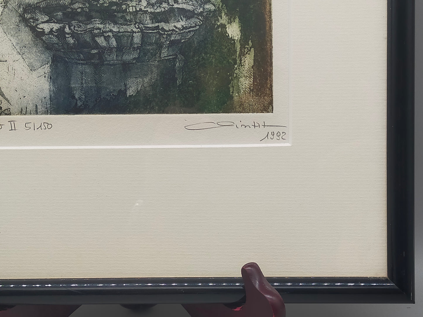 Titel Marlene Mintert Radierung Alentejo II Handsigniert & Limitiert