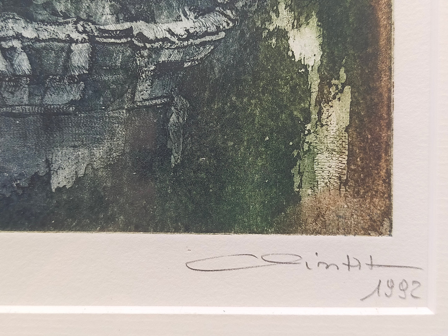Titel Marlene Mintert Radierung Alentejo II Handsigniert & Limitiert