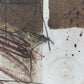 Abstrakte Kunstgrafik im Goldrahmen – Handsigniert & Limitiert (1989)