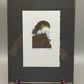 Michael Mathias Limitierte Grafik Swift von Moiré Surrealistisches Porträt