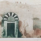 Kunstdruck Architekturmotiv – Stilvolle Wanddekoration im Goldrahmen