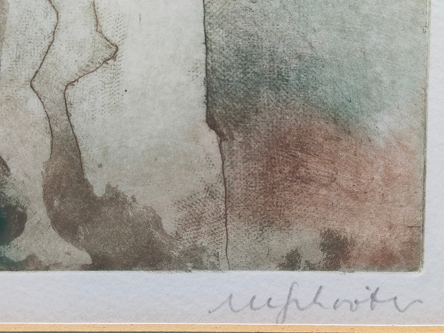 Kunstdruck Architekturmotiv – Stilvolle Wanddekoration im Goldrahmen