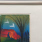 Moderner Kunstdruck „Rotes Haus“ – Handsigniert & Limitiert (33/100)