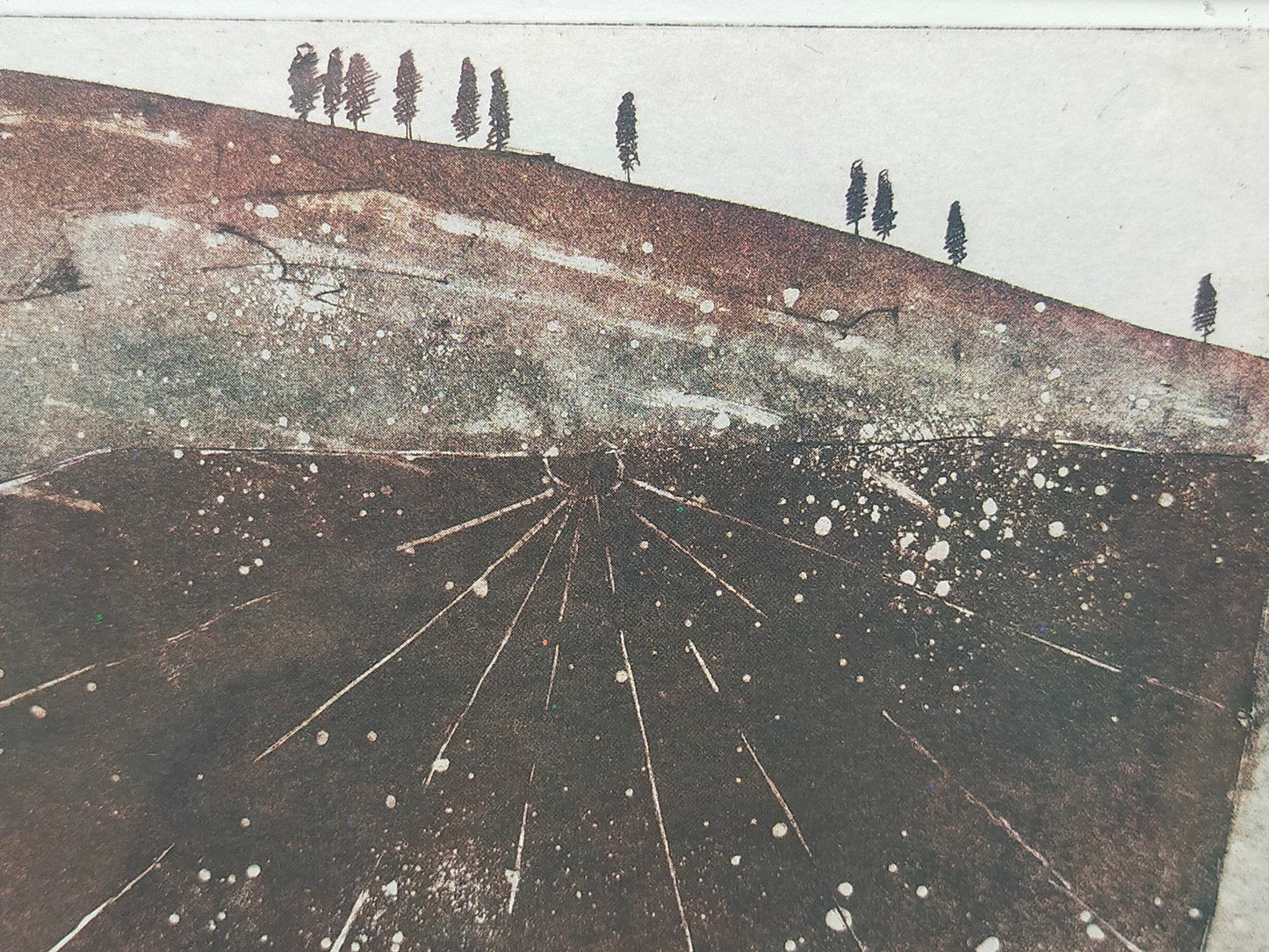 Original Radierung „Toscana II“ – Handsigniert & Gerahmt (1982)