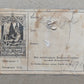 Antiker Kupferstich „Weißer Damhirsch“ – J. E. Ridinger, 18. Jh. gerahmt