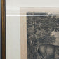 Antiker Kupferstich Johann Elias Ridinger – Prachtvoller Hirsch von 1763