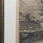 Historischer Kupferstich Johann Elias Ridinger – Der Prachtvolle Hirsch