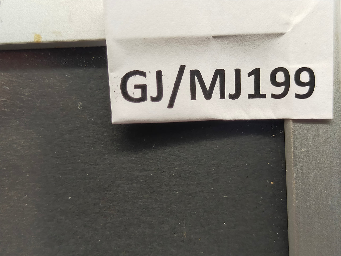 Modernes Abstraktes Gemälde – Farbenfrohes Wandbild im Silberrahmen