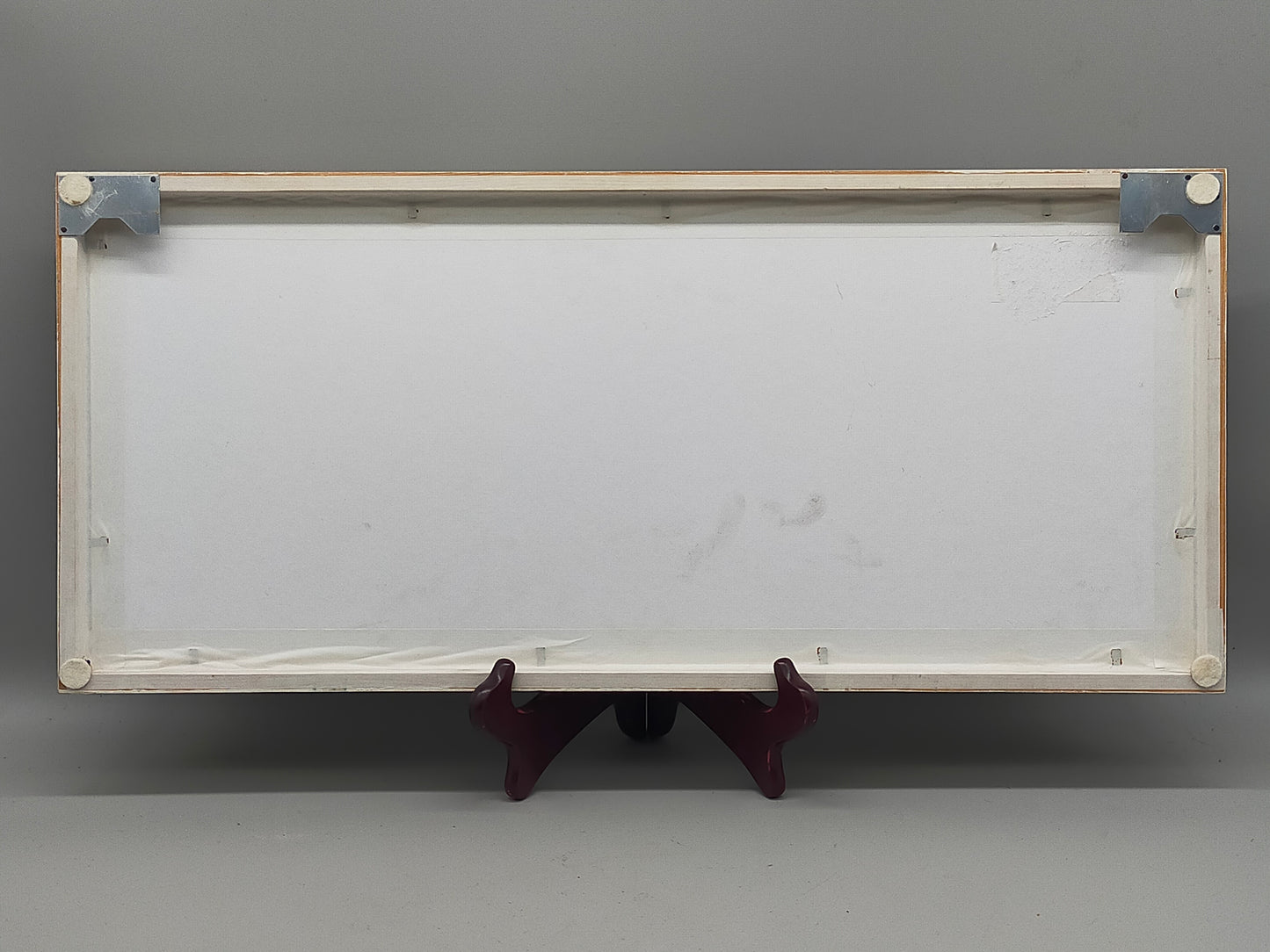 Modernes Triptychon Abstrakte Kunst – 3er Grafik im Holzrahmen