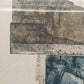 Abstrakte Farbradierung „Variation III“ – von Chumu Signierte Grafik von 1984