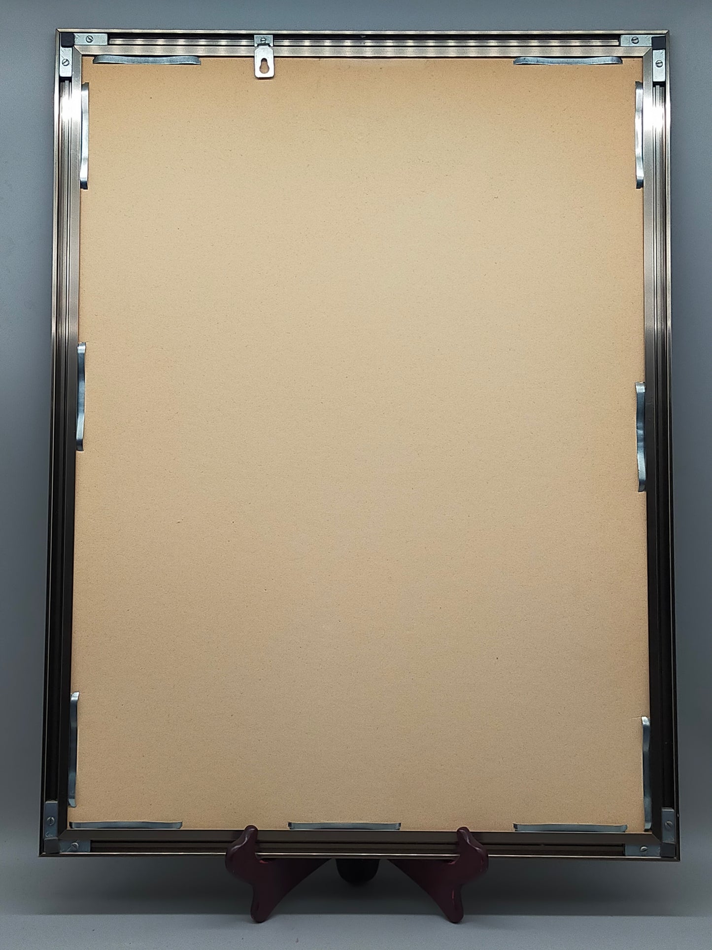 Abstrakte Kunst Variation II – Signierte Farbradierung von Chumu 1984
