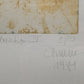 Abstrakte Kunst „Variation IV“ von Chumu (1984) – Signierter Kunstdruck