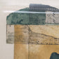 Künstlerischer Kunstdruck "Variation I" – von Chumu -  Abstraktes Bergmotiv 1989