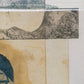 Künstlerischer Kunstdruck "Variation I" – von Chumu -  Abstraktes Bergmotiv 1989
