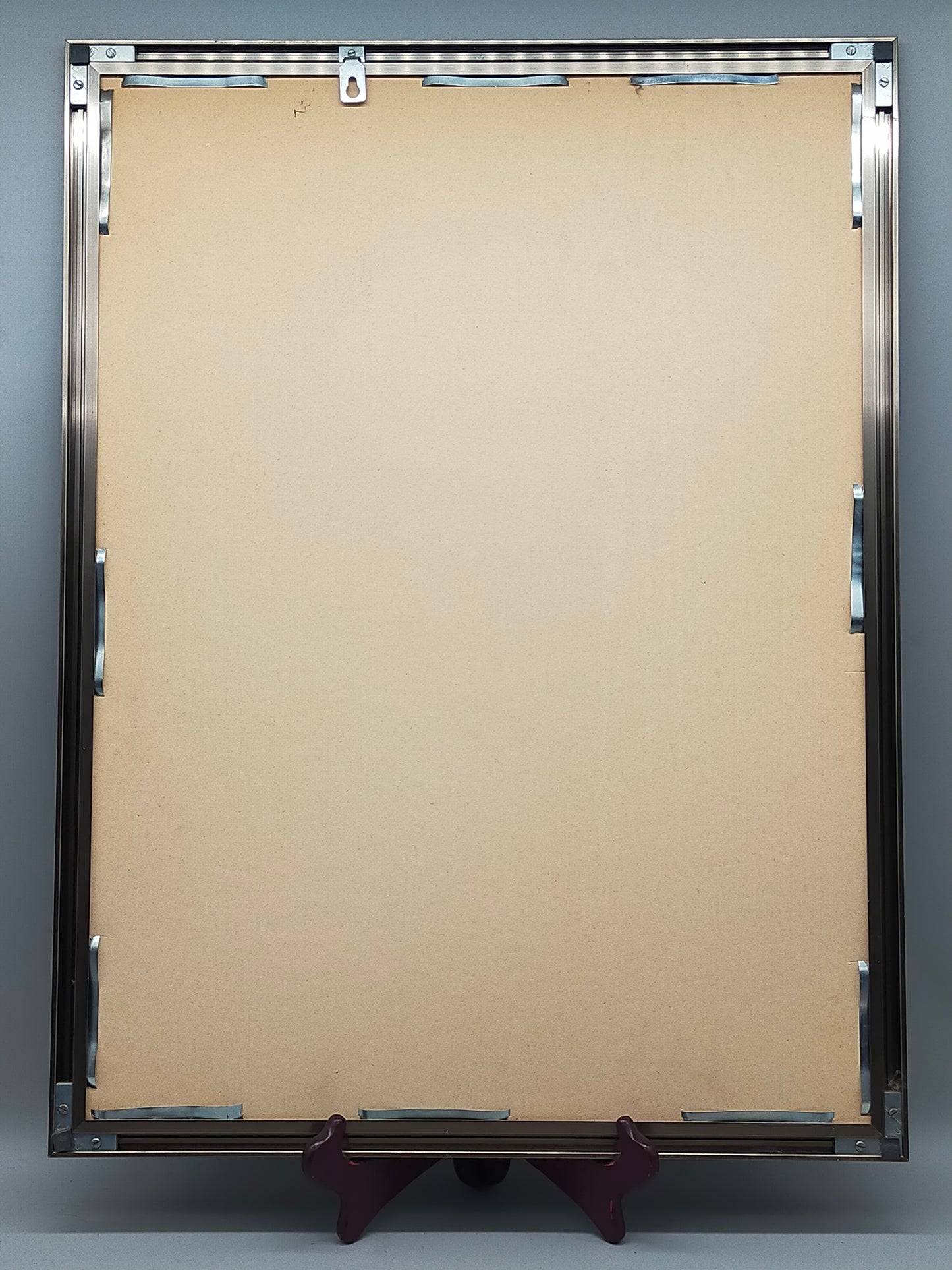 Künstlerischer Kunstdruck "Variation I" – von Chumu -  Abstraktes Bergmotiv 1989