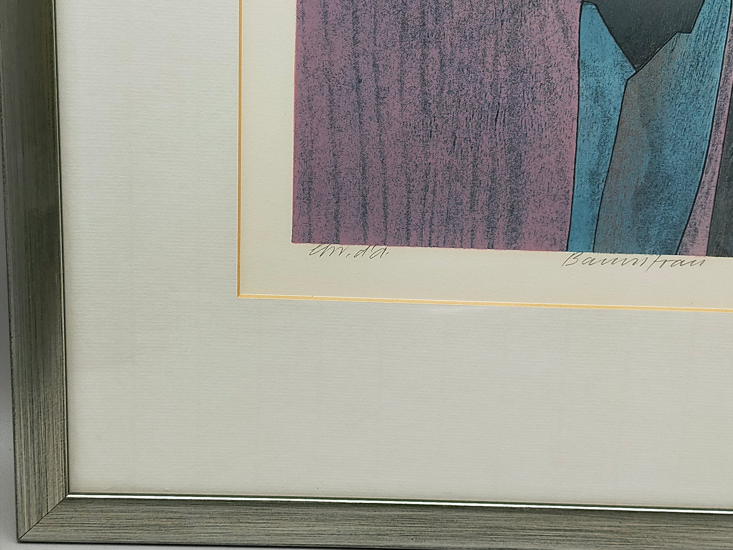 Franz Eggenschwiler „Baumfrau“ Holzdruck – Signiertes Kunstwerk 1991/1995