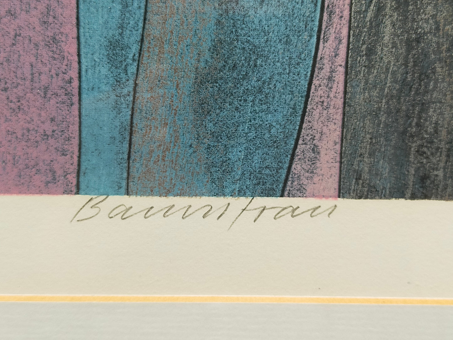Franz Eggenschwiler „Baumfrau“ Holzdruck – Signiertes Kunstwerk 1991/1995