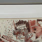 Originelles Schreibmaschinen-Stillleben – Künstlerische Lithografie von 1990