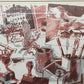 Originelles Schreibmaschinen-Stillleben – Künstlerische Lithografie von 1990