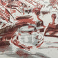 Originelles Schreibmaschinen-Stillleben – Künstlerische Lithografie von 1990