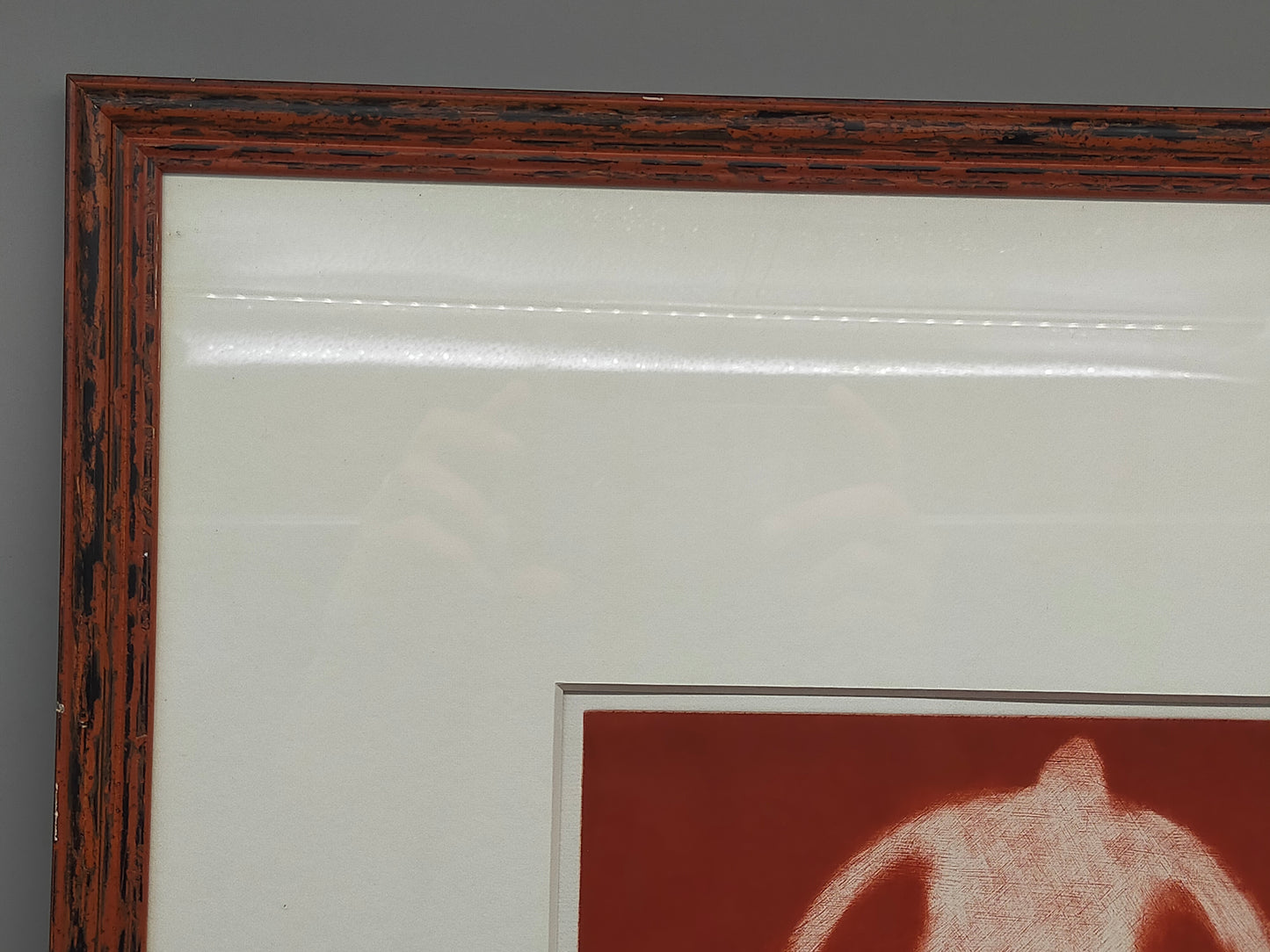 Abstrakte Kunstgrafik „Figur“ – Limitierte E.A. Edition von 1997