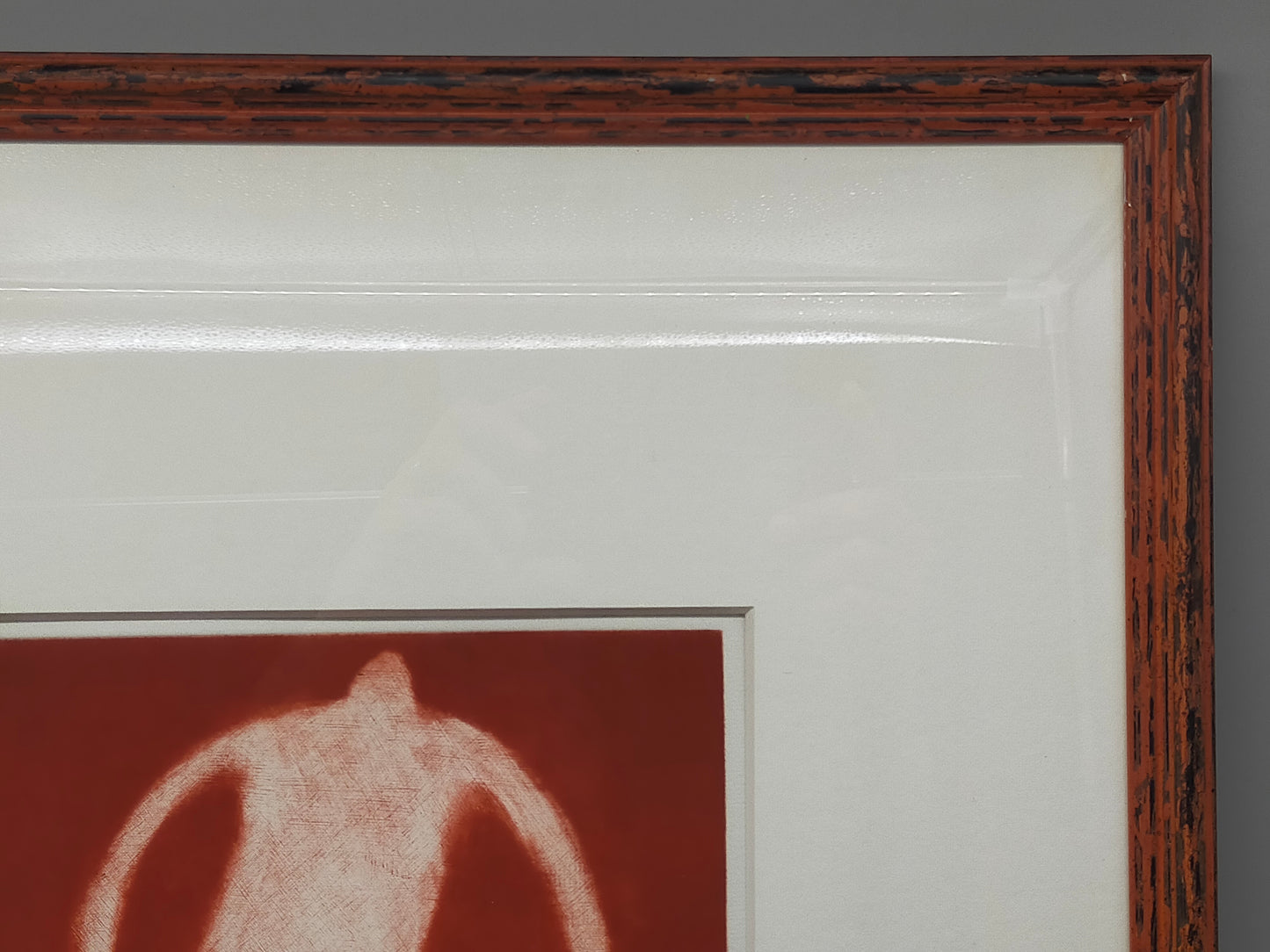 Abstrakte Kunstgrafik „Figur“ – Limitierte E.A. Edition von 1997