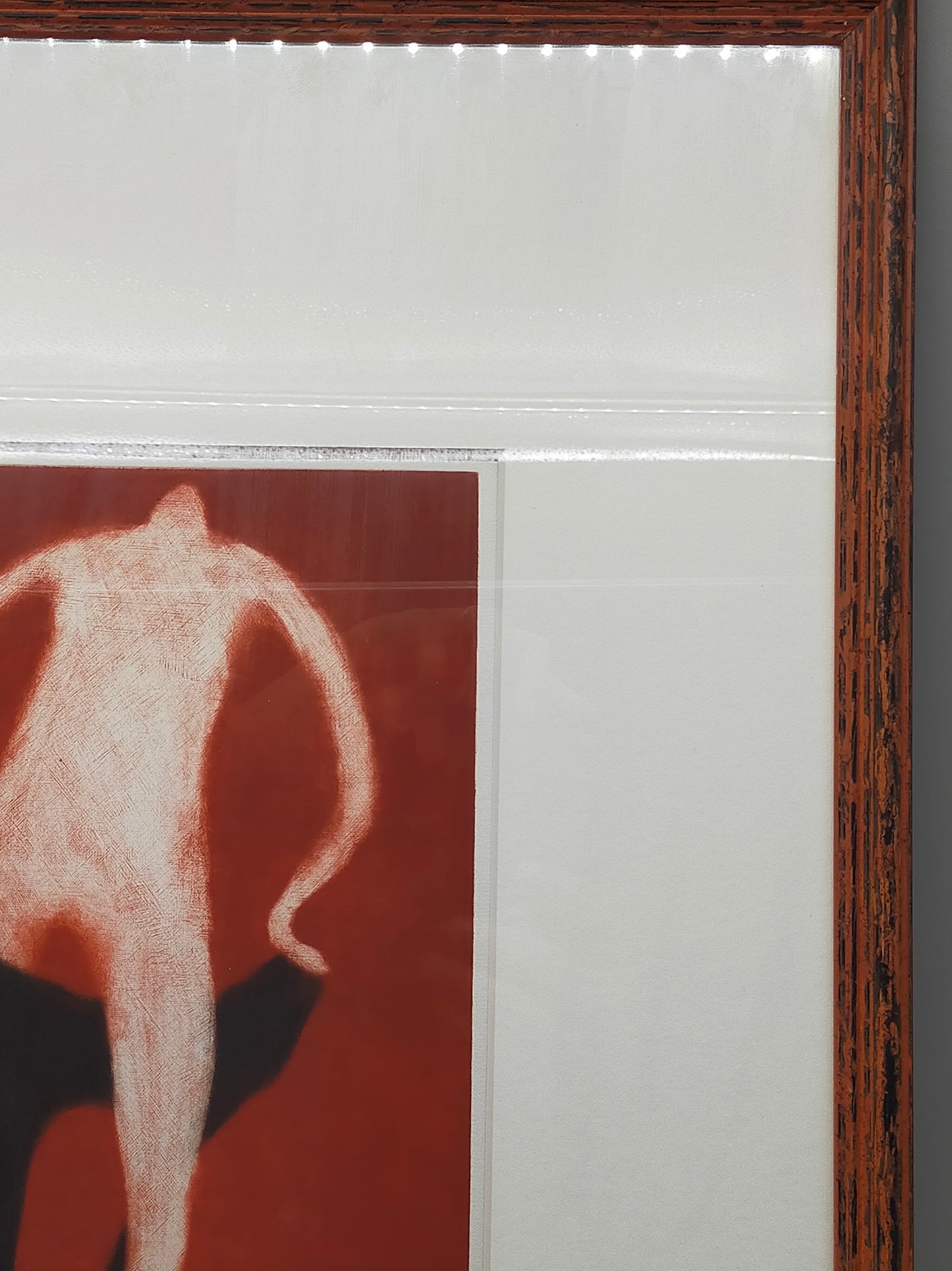 Abstrakte Kunstgrafik „Figur“ – Limitierte E.A. Edition von 1997