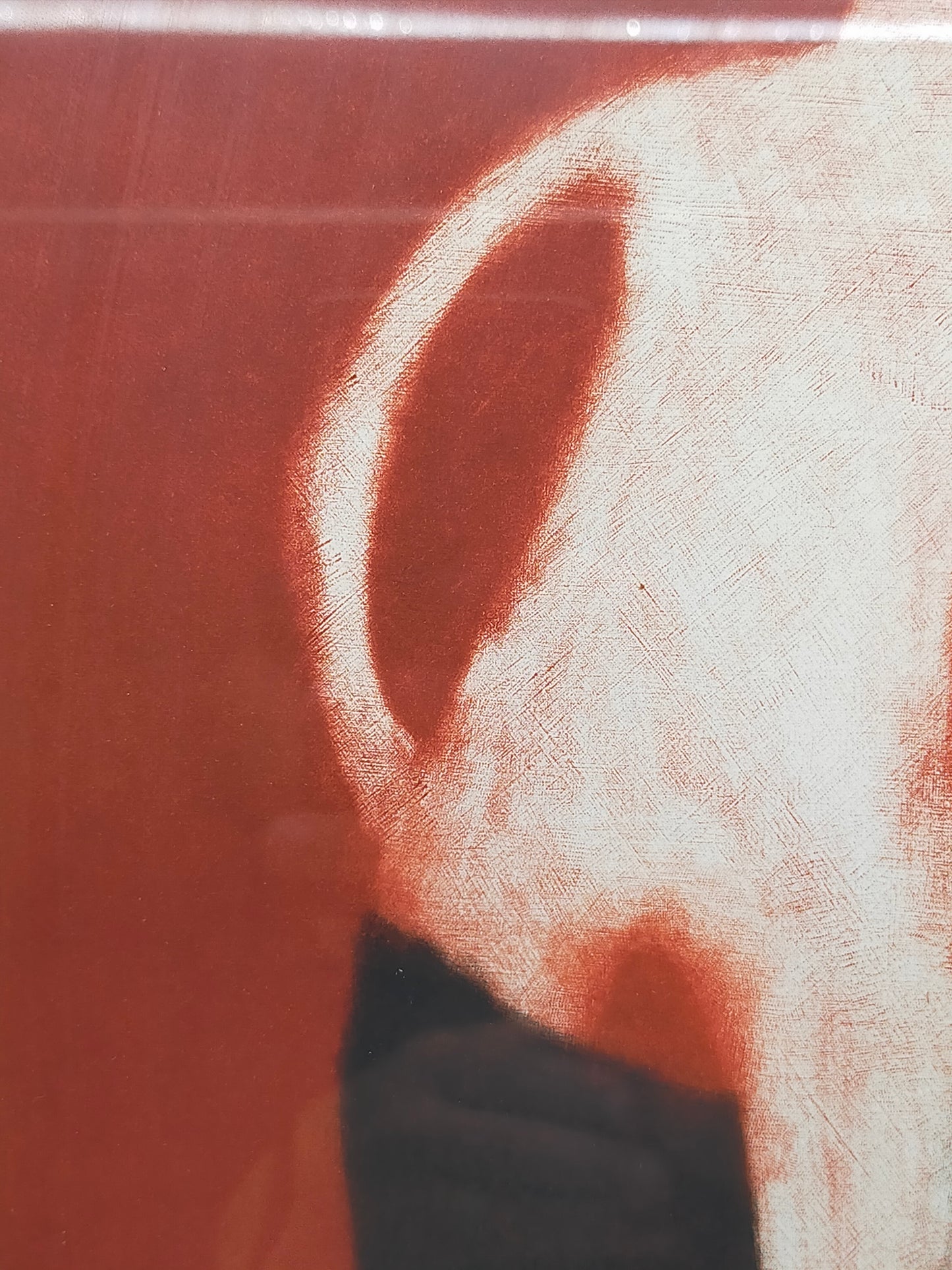 Abstrakte Kunstgrafik „Figur“ – Limitierte E.A. Edition von 1997