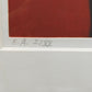 Abstrakte Kunstgrafik „Figur“ – Limitierte E.A. Edition von 1997