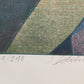 Exklusiver Holzdruck von Franz Eggenschwiler – „Schinkelbein“ (1989)