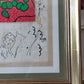 Michael Eisemann Lithografie „ma petite Cherie“ – Modernes Kunstwerk 1984