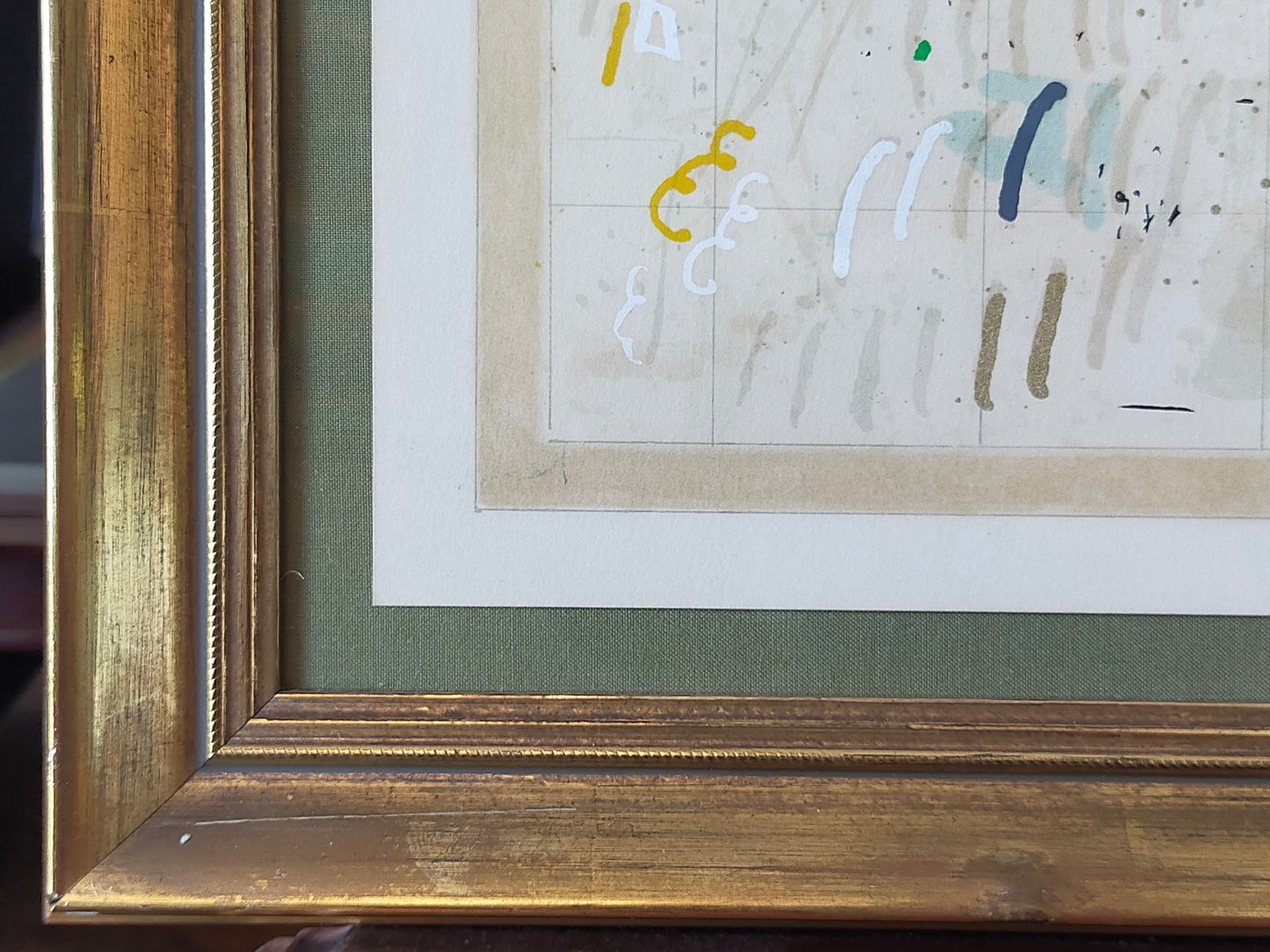 Michael Eisemann Lithografie „ma petite Cherie“ – Modernes Kunstwerk 1984
