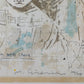 Michael Eisemann Lithografie „ma petite Cherie“ – Modernes Kunstwerk 1984