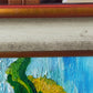 Expressives Sonnenblumen Ölgemälde – Impasto Stil im Goldrahmen
