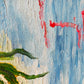 Expressives Sonnenblumen Ölgemälde – Impasto Stil im Goldrahmen