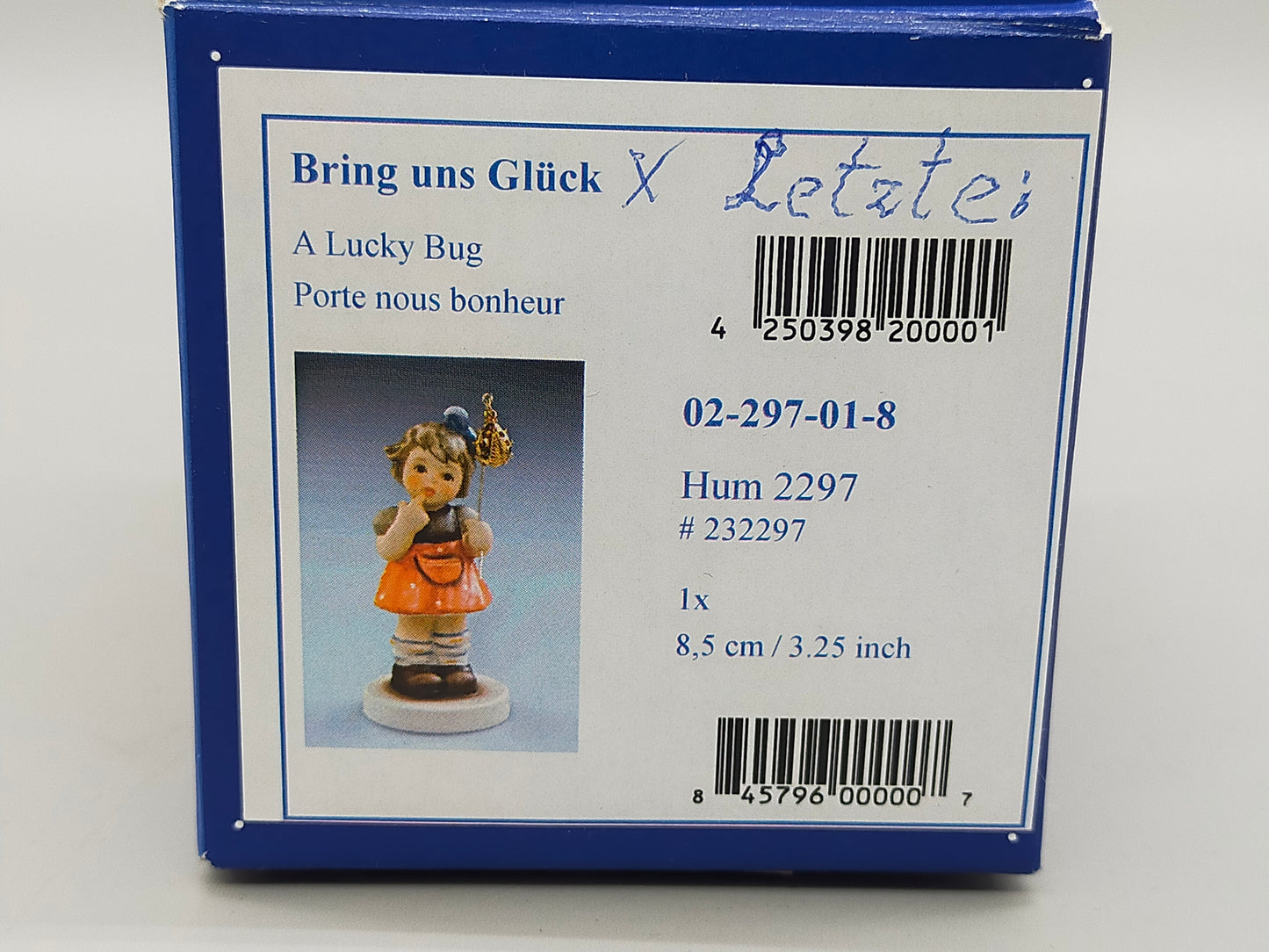Exclusive - E : Goebel Hummel Figur Bring uns Glück Mit OVP und Zertifikat