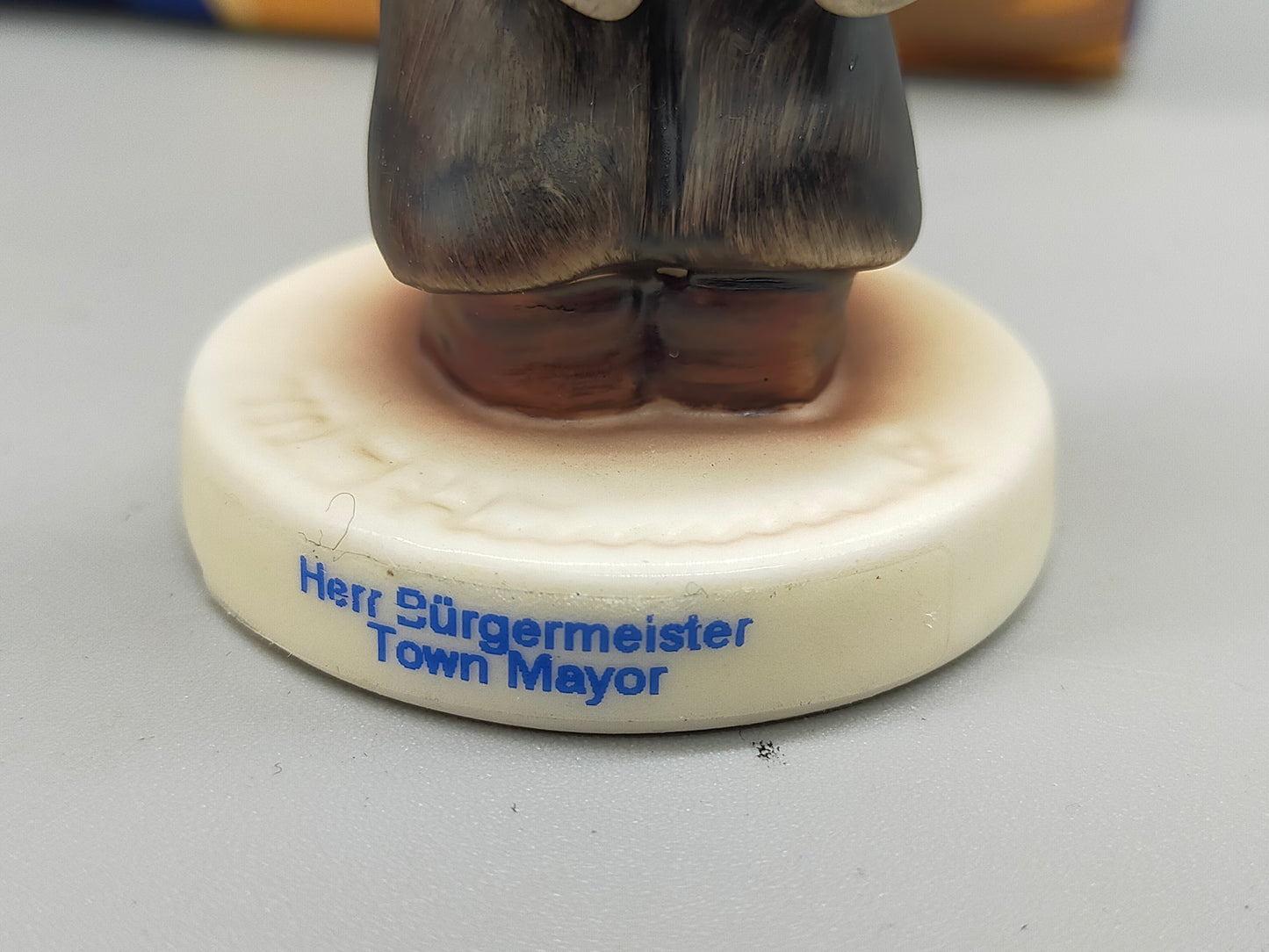 Goebel Hummel Figur Herr Bürgermeister Mit OVP und Zertifikat