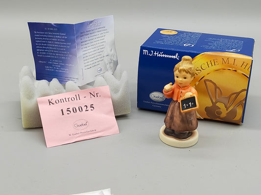 Goebel Hummel Figur "Fräulein Lehrerin" – Mit Original Verpackung und Zertifikat