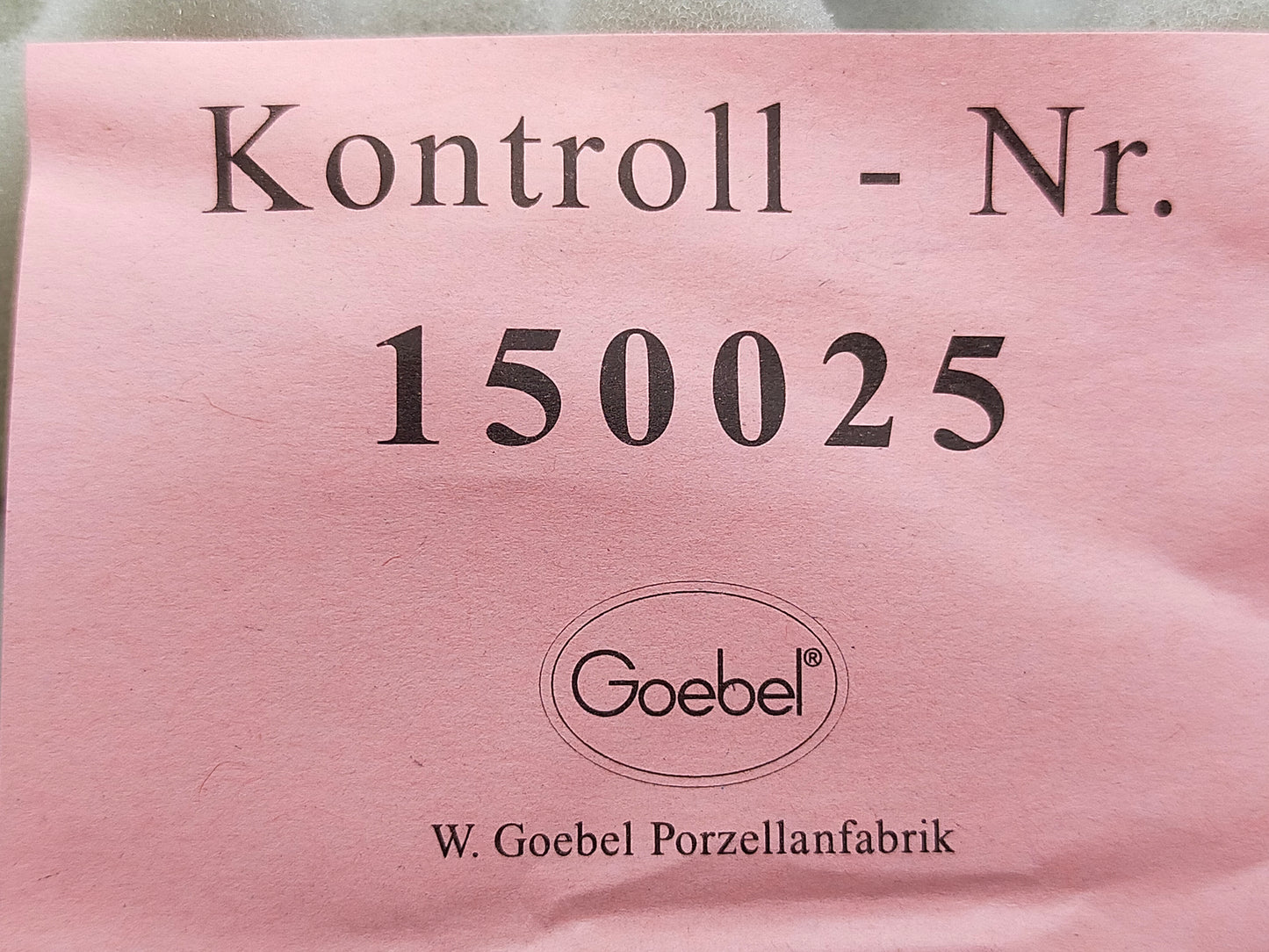 Goebel Hummel Figur "Fräulein Lehrerin" – Mit Original Verpackung und Zertifikat