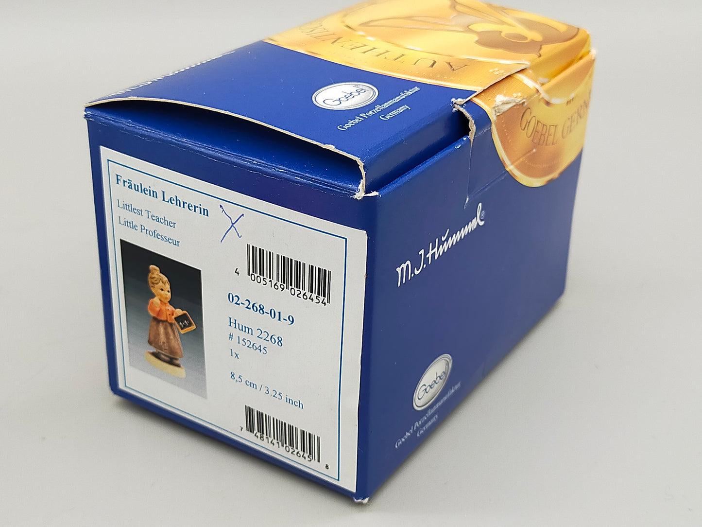 Goebel Hummel Figur "Fräulein Lehrerin" – Mit Original Verpackung und Zertifikat