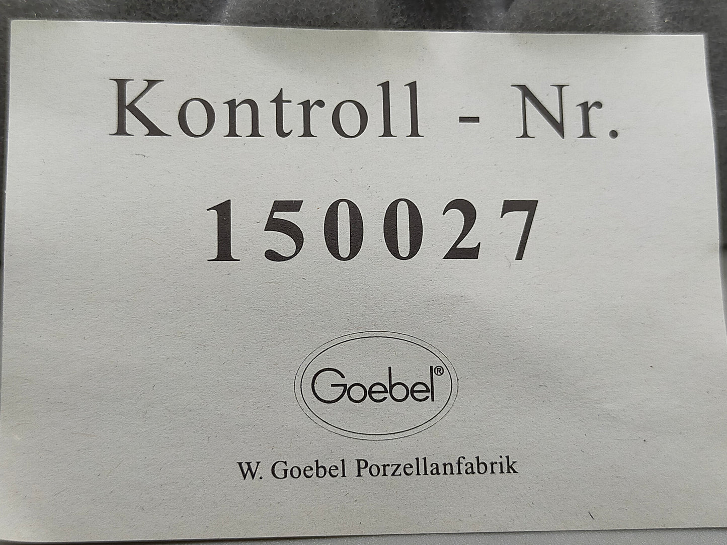 Goebel Hummel Figur "Glücksbote" – Mit Original Verpackung und Zertifikat