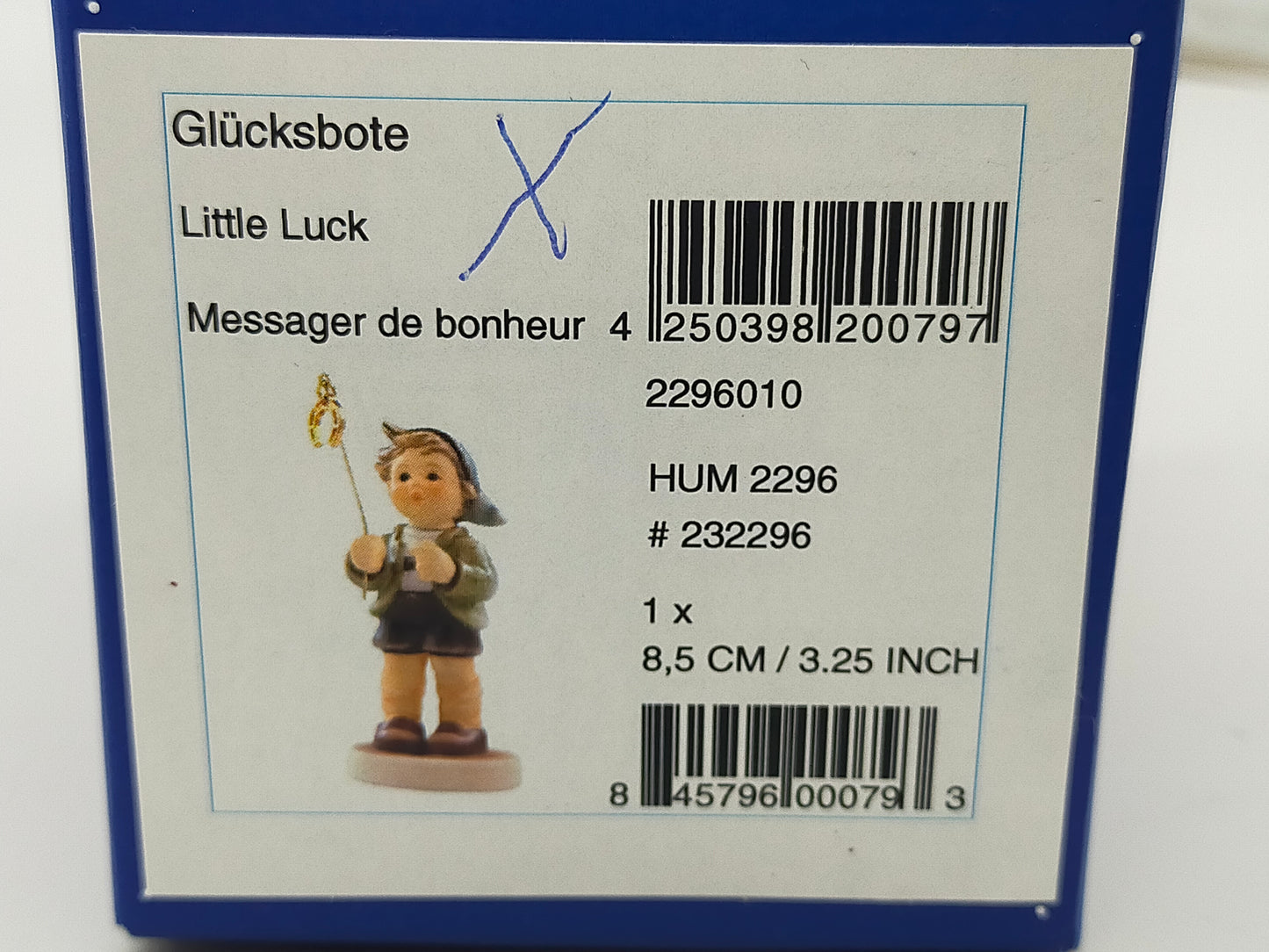 Goebel Hummel Figur "Glücksbote" – Mit Original Verpackung und Zertifikat