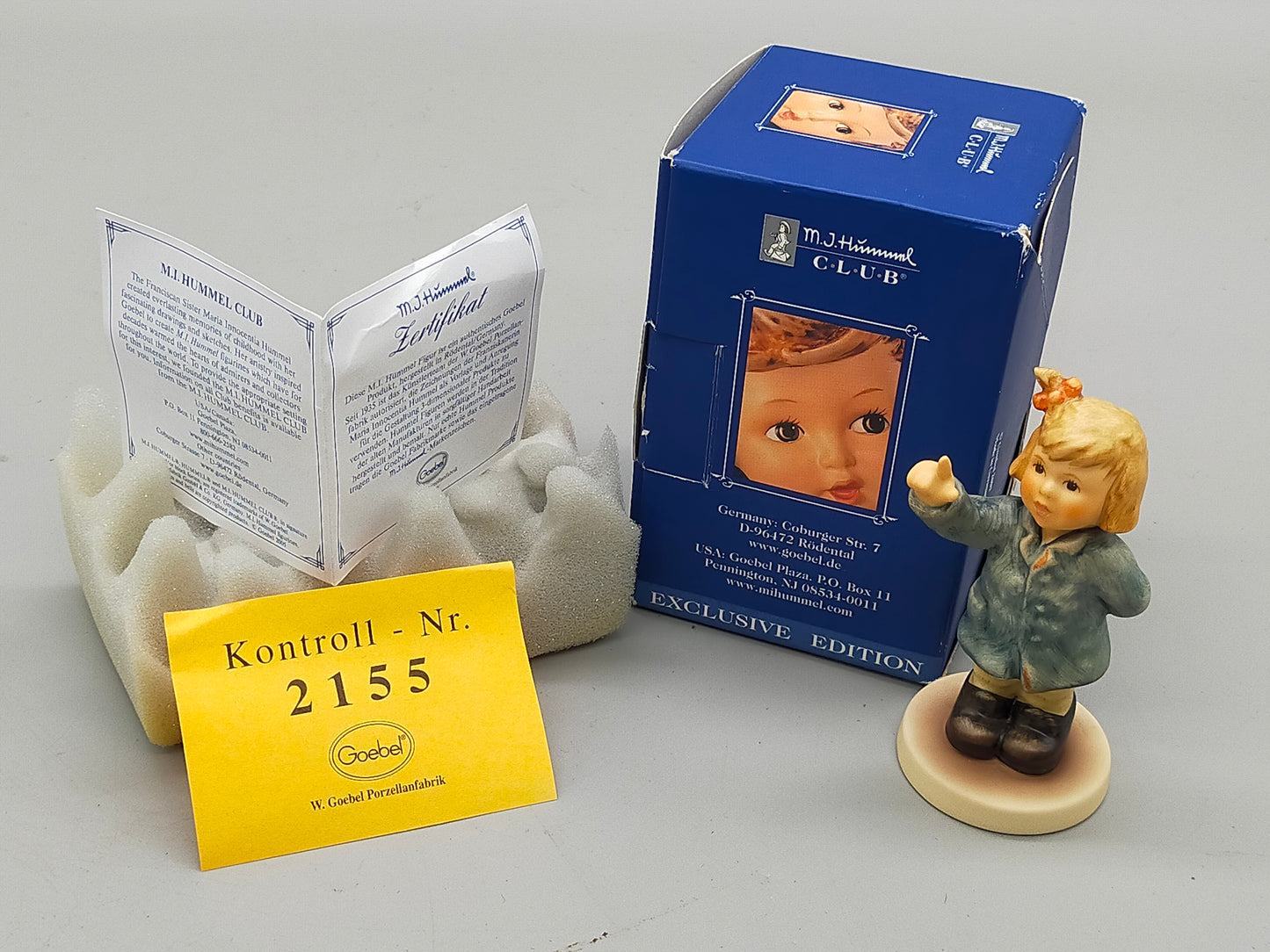 Goebel Hummel Figur "Dirigentin Melody" – Mit Original Verpackung und Zertifikat