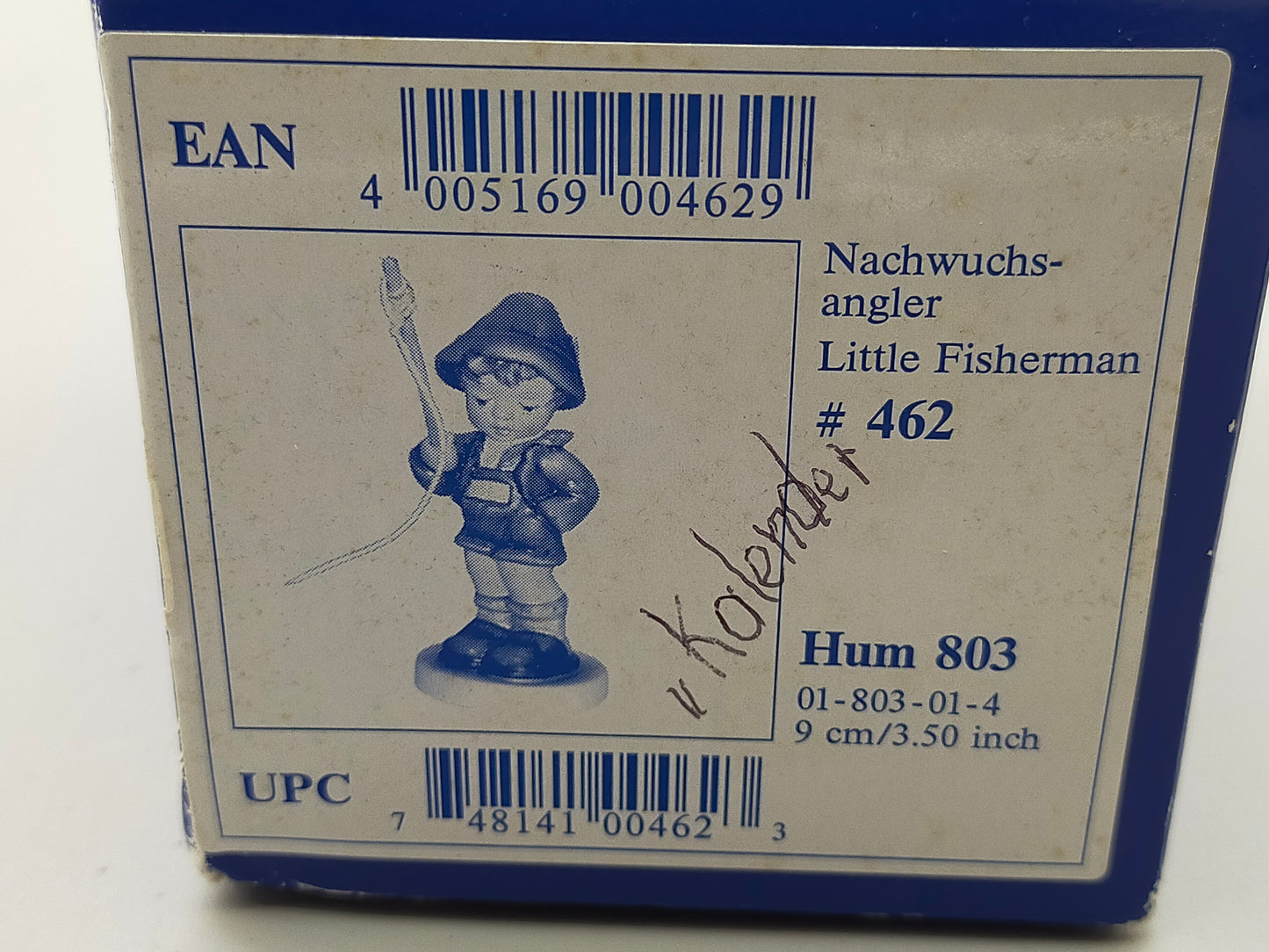 Goebel Hummel Figur "Nachwuchsangler" – Mit Original Verpackung und Zertifikat
